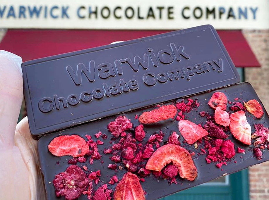 Warwick Chocolate Company logo