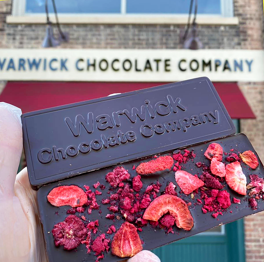 Warwick Chocolate Company logo